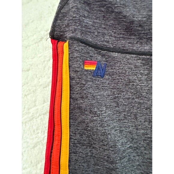 Aviator Nation 5 stripe cropped leggings - Size S - Picture 4 of 5